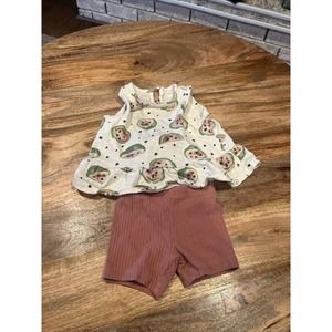 Carter's Girl's Organic Cotton Watermelon